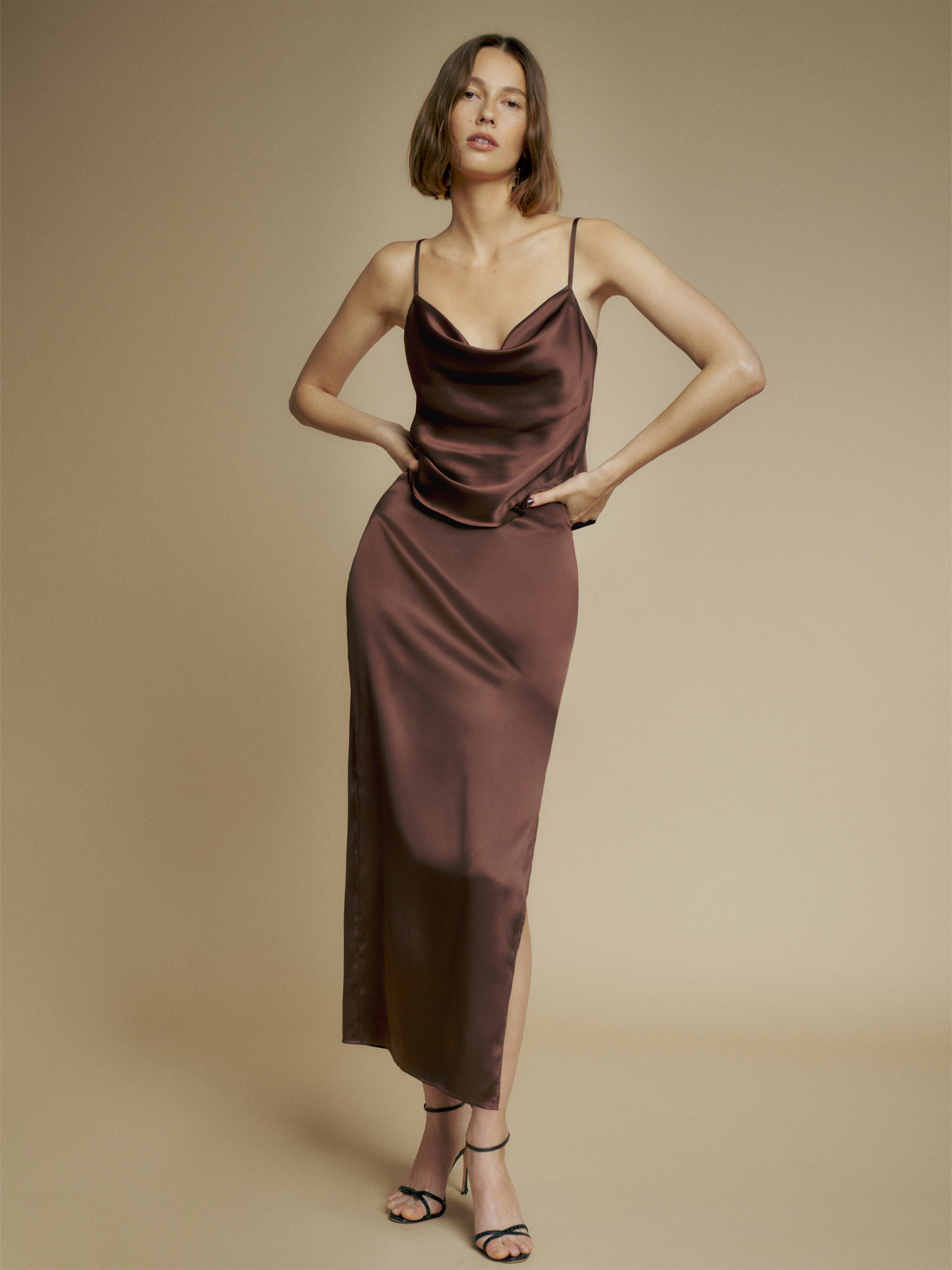 Aida Silk Skirt | Reformation (Global)