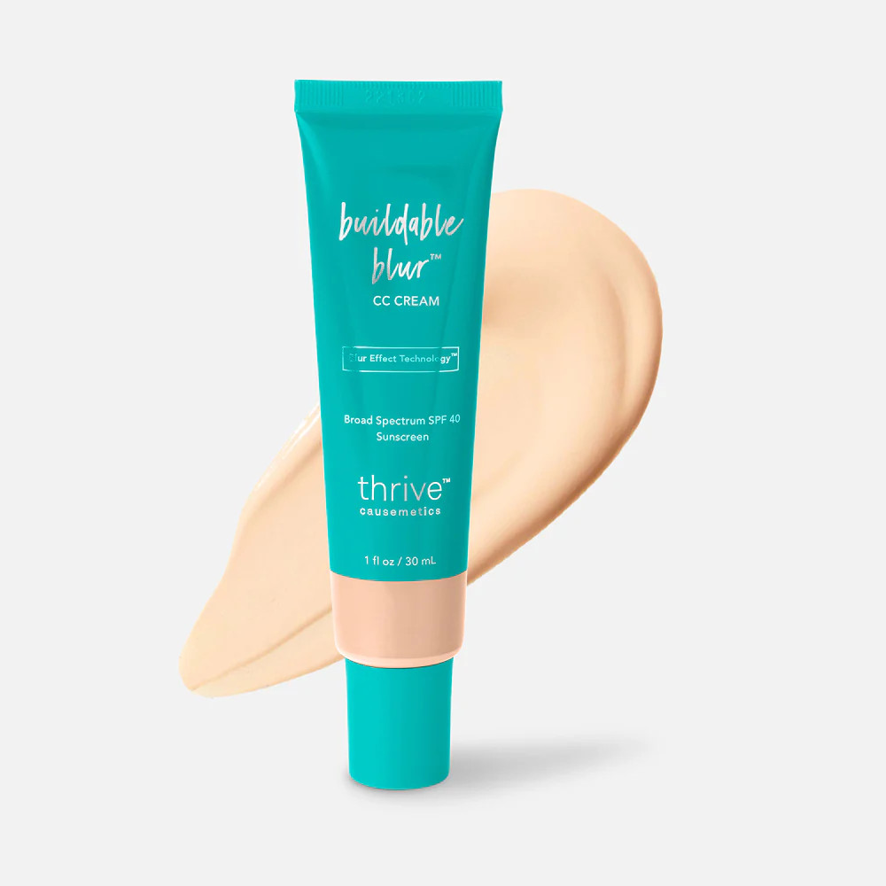 Buildable Blur™ CC Cream Broad Spectrum SPF 40 | Thrive Causemetics