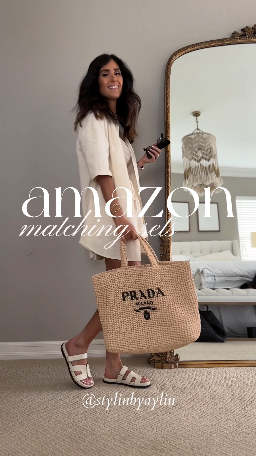 Amazon matching sets I’m just shy of 5-7” wearing the size small sets. Amazon sets, matching set, StylinByAylin 

#LTKunder50 #LTKstyletip #LTKSeasonal