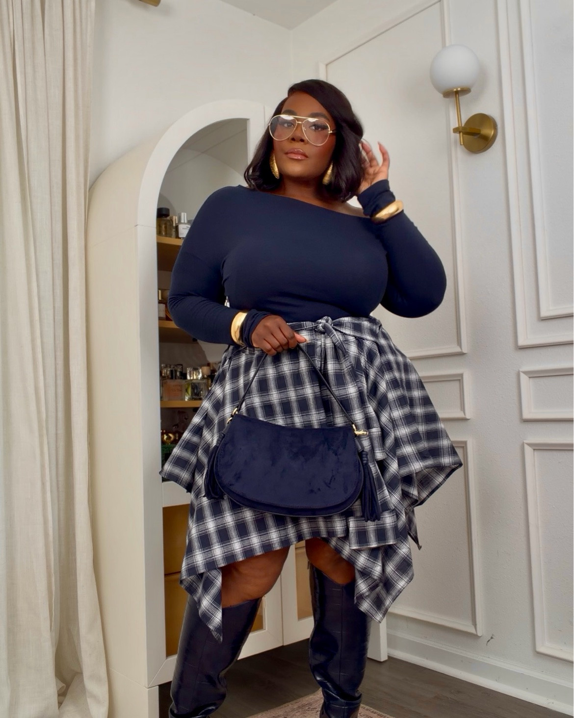 It’s Wide Calf Boot SZN - get yours early! I wear a size 10 usually but in boots I’m an 11 Extra Wide Calf

#LTKPlusSize #LTKSeasonal