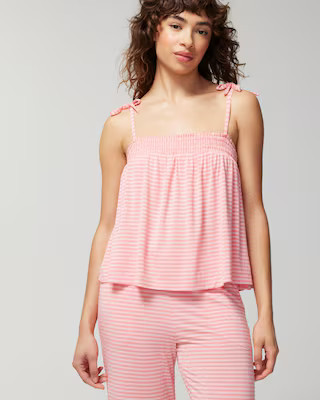 Smocked Babydoll Top | SOMA