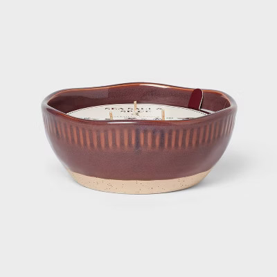 3-Wick Sea Salt and Spice Ceramic Candle 11.6oz - Threshold™ | Target