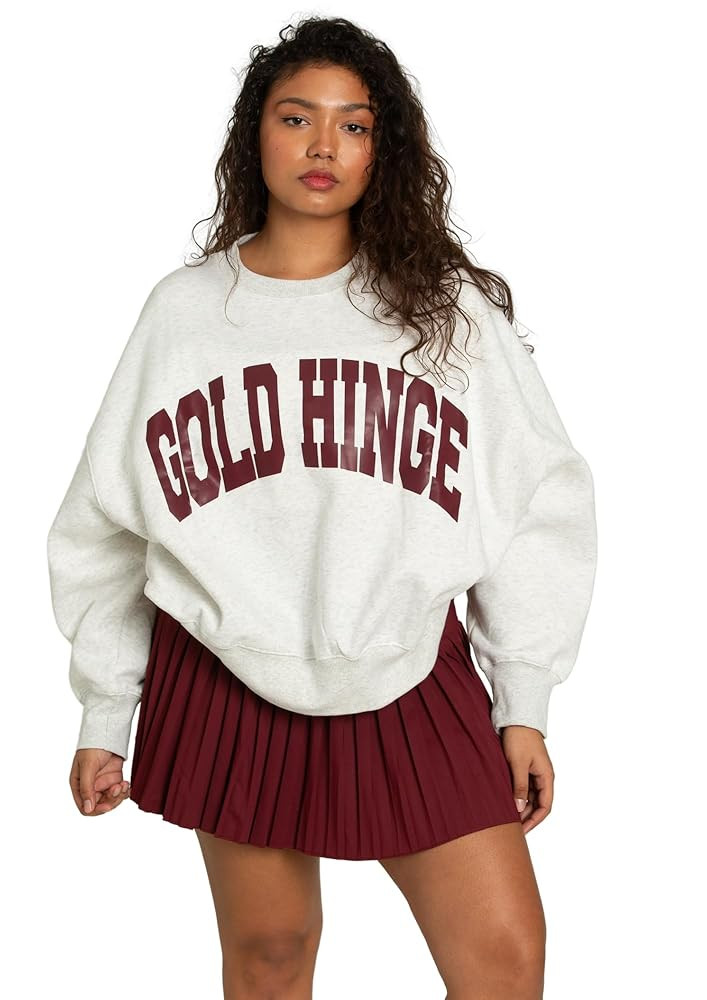 GOLD HINGE Wide Arm Sweatshirt | Amazon (US)