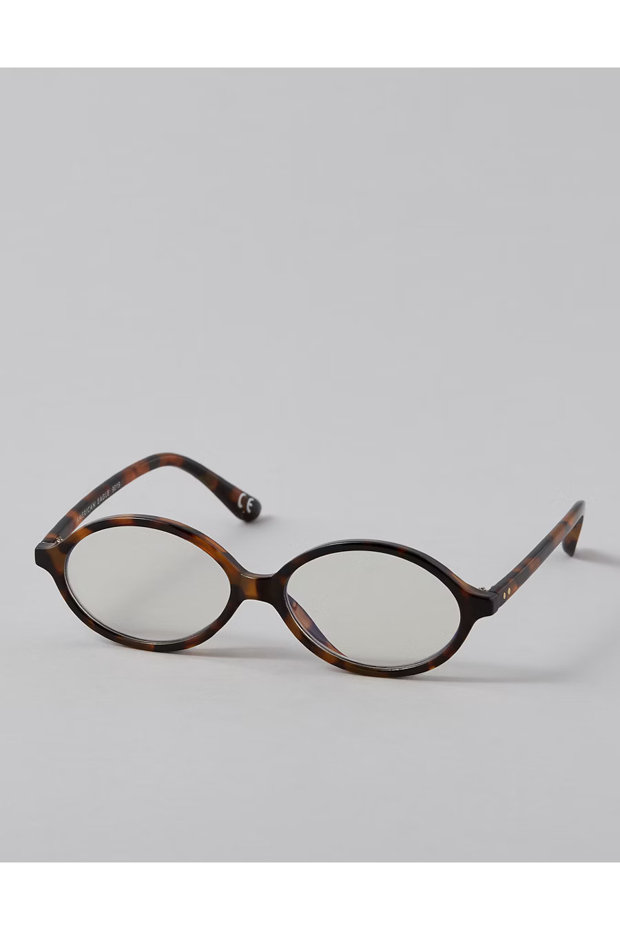AE Round Tortoiseshell Blue Light Glasses Women's Torte One Size | American Eagle Outfitters (US & CA)