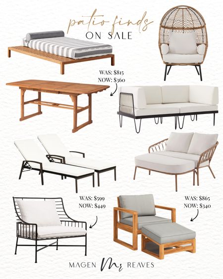 Patio favorites on sale! Patio furniture on sale 

#LTKsalealert #LTKhome #LTKSeasonal