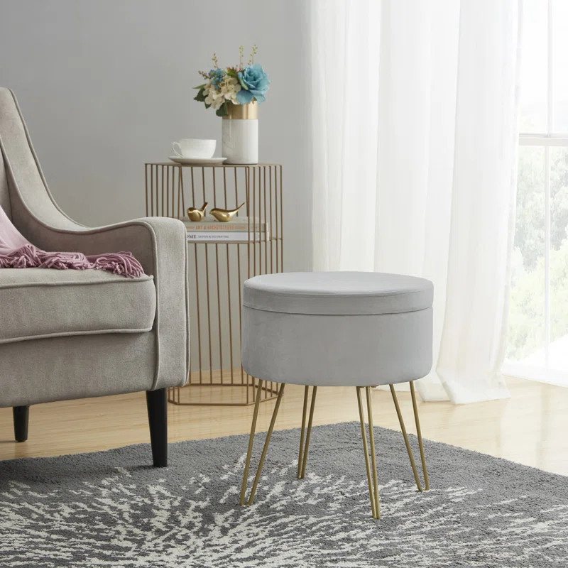 Wolfeboro Upholstered Storage Ottoman | Wayfair North America
