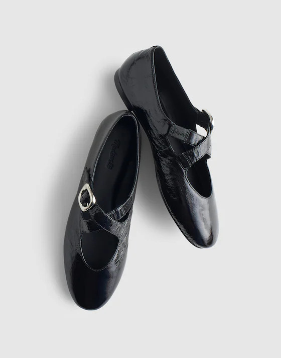 The Remy Crisscross Mary Jane Flat | Madewell