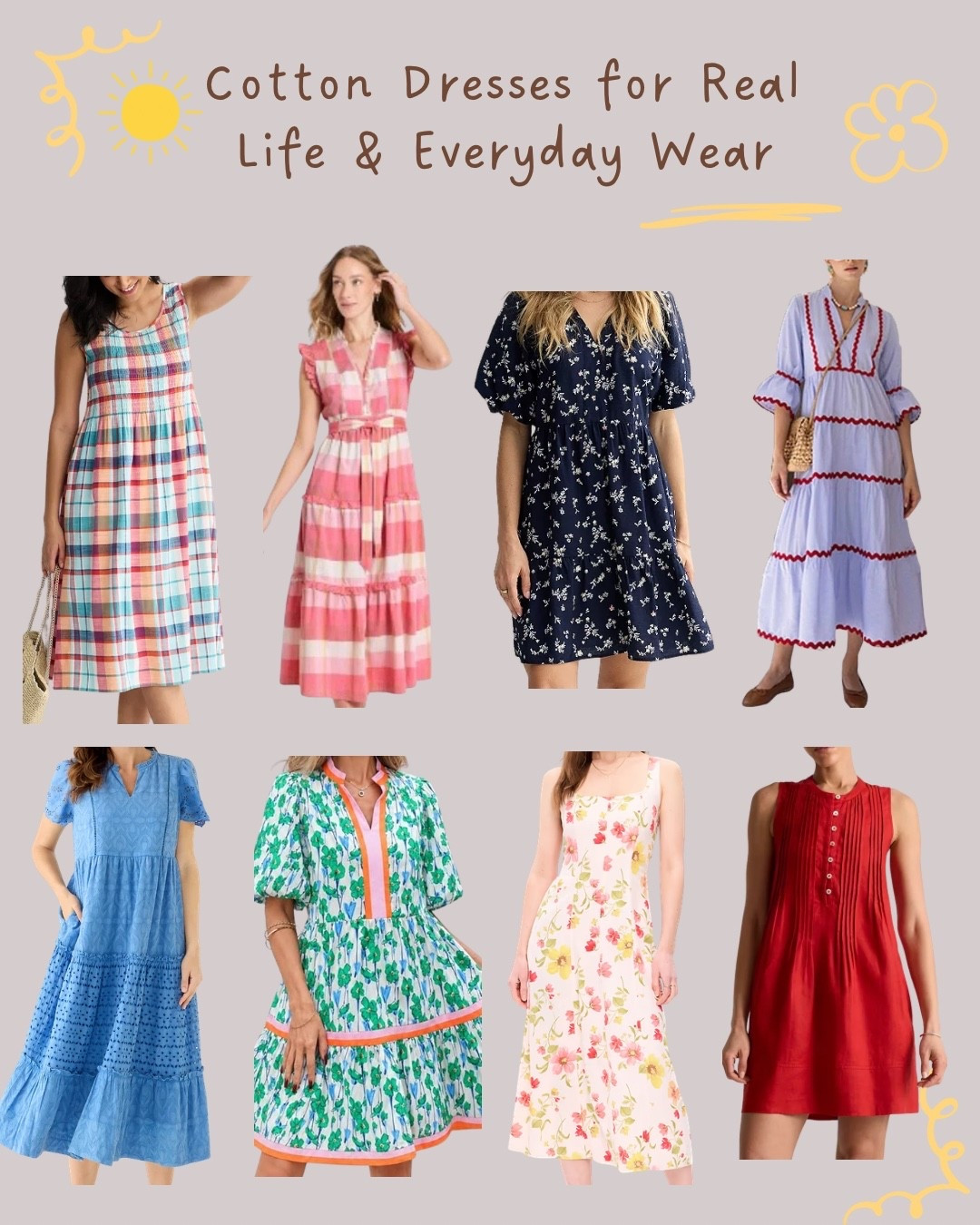 Mom approved Comfy. Summer cotton/linen dresses for everyday wear.

#LTKSeasonal #LTKmomlife #LTKWorkwear