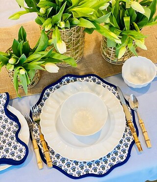 x Mrs. Southern Social 20-Piece Bamboo Flatware Set | Dillards