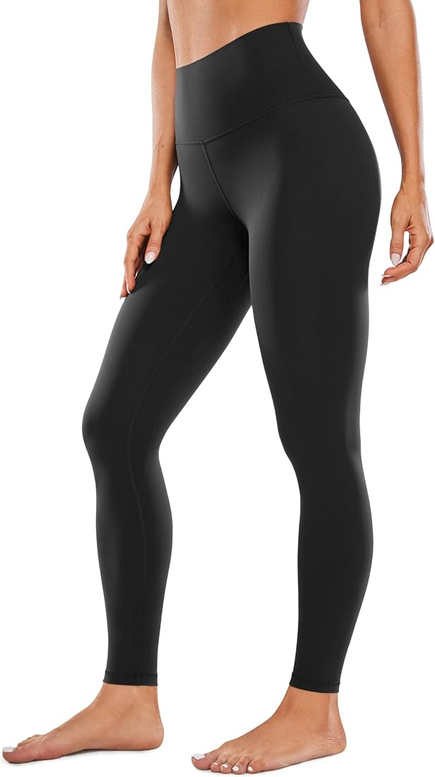 CRZ YOGA Womens Butterluxe High Waisted Yoga Leggings 28" - Double Seamed Buttery Soft Comfy Athl... | Amazon (US)
