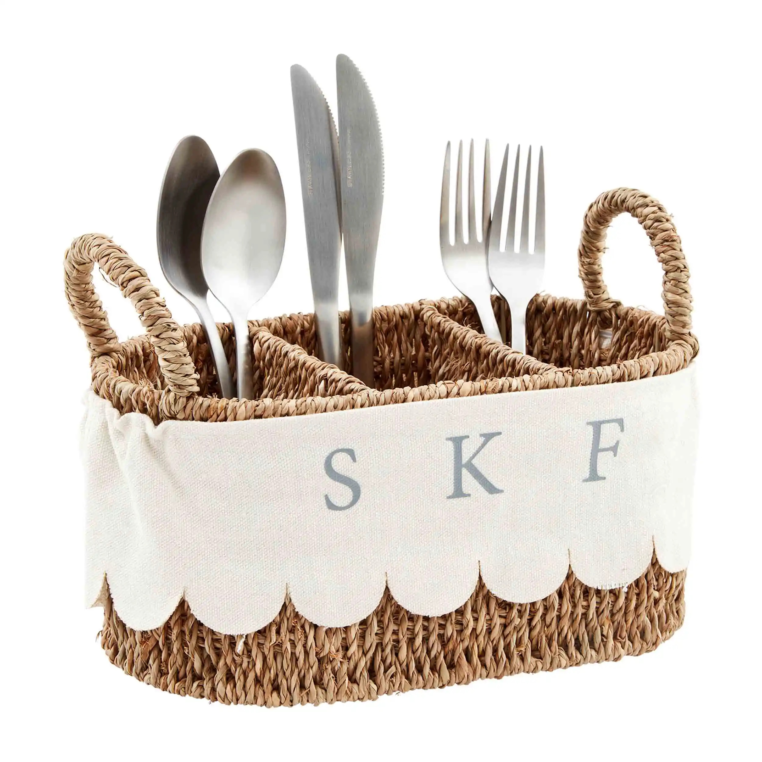 Seagrass Utensil Holder | Mud Pie (US)