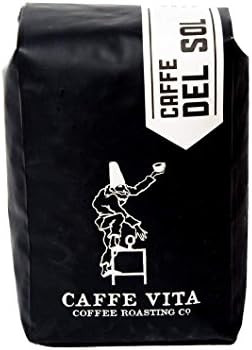 Caffe Vita Cafe Del Sol Whole Bean Coffee (Light-Medium), 12 oz | Amazon (US)