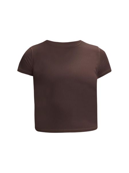 All It Takes Ribbed Nulu T-Shirt | Women's Short Sleeve Shirts & Tee's | lululemon | Lululemon (US)