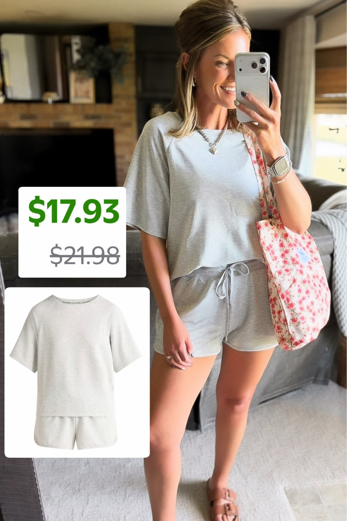 Loungewear set on sale. So soft and comfy. Easy to mix n match. 
Wearing medium 

#LTKmomlife #LTKSaleAlert #LTKOver40