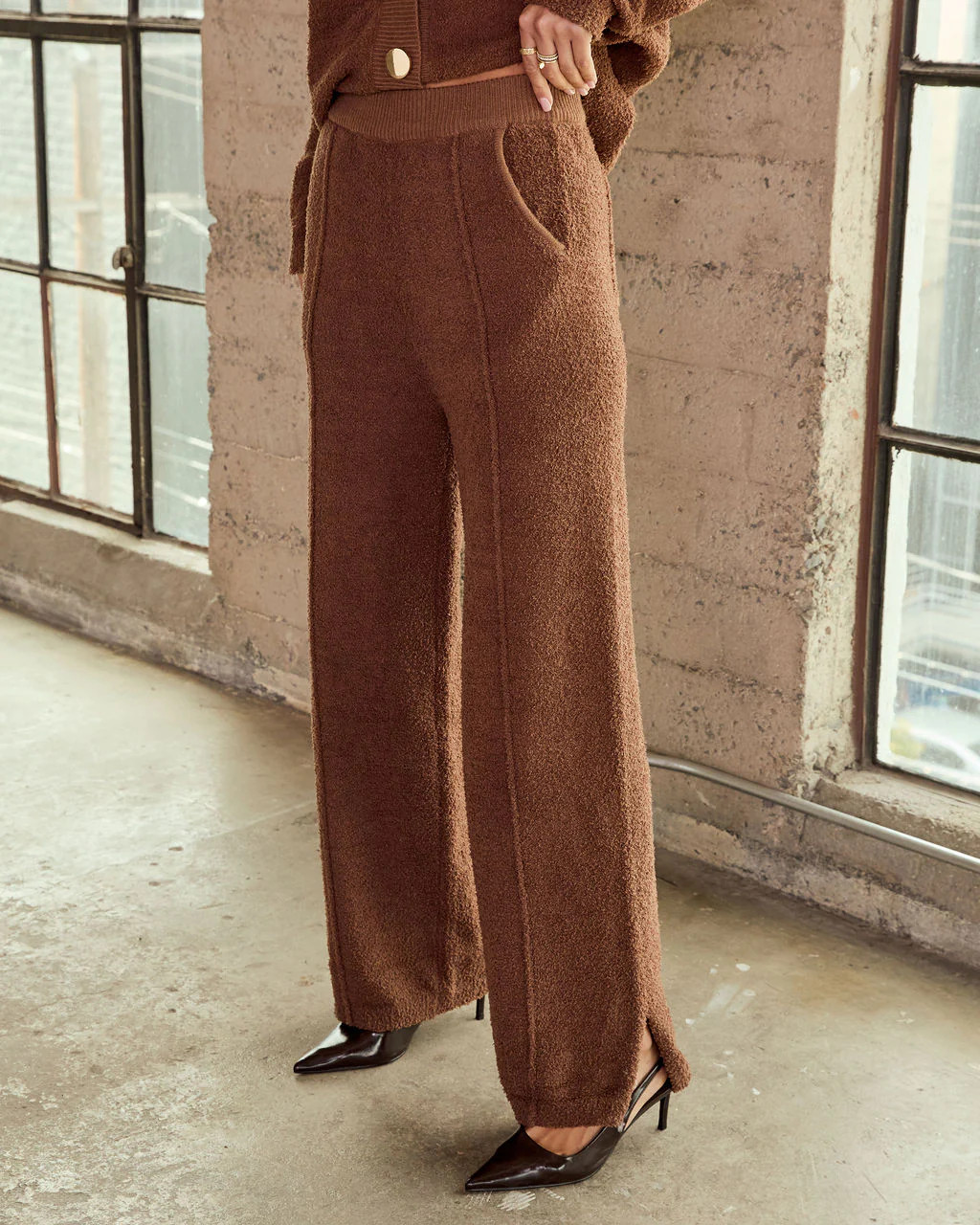 Beaumont Teddy Knit Trousers | VICI