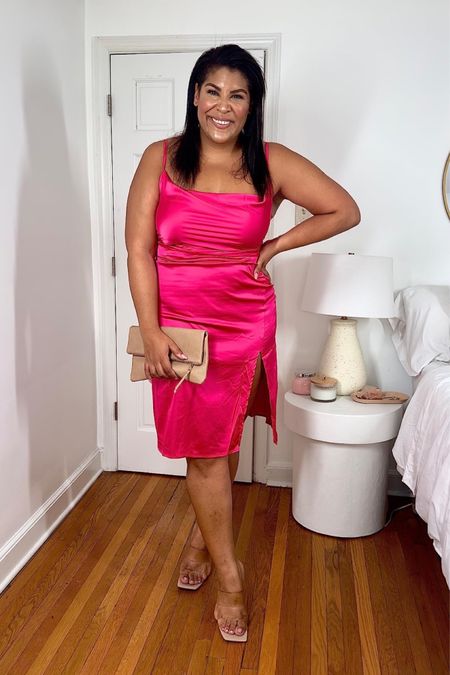 This cocktail dress comes in so many other colors. I love the fit. It’s perfect for any summer event. Wearing a size: XL

#LTKSeasonal #LTKcurves #LTKunder50