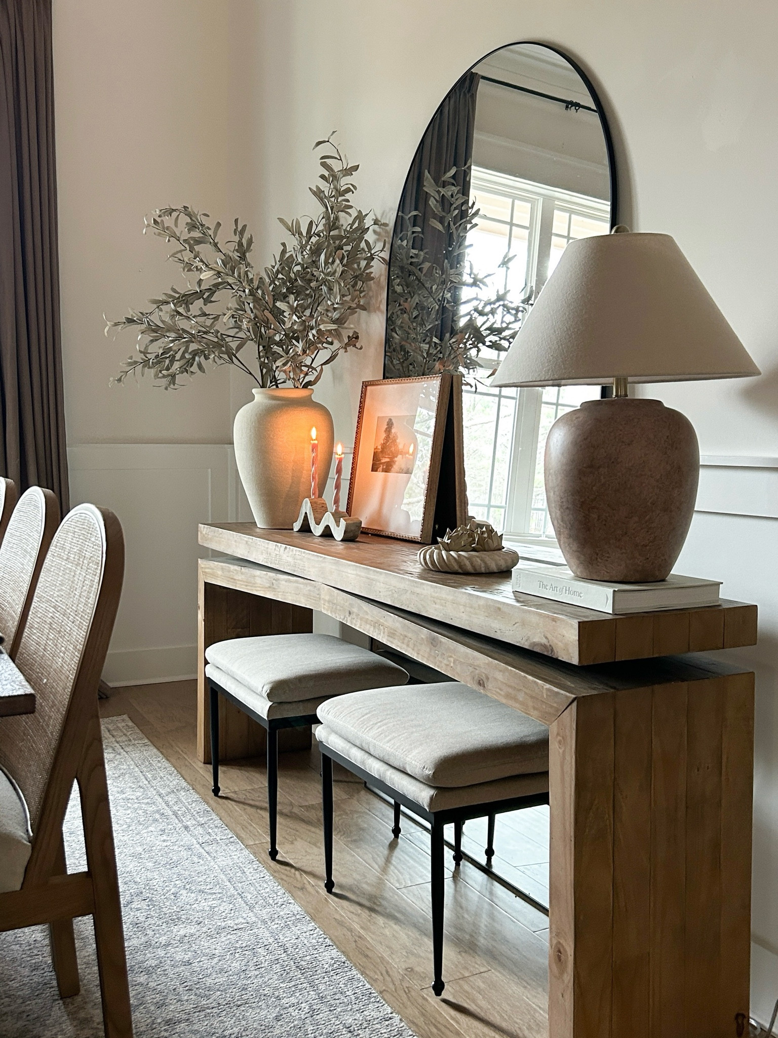 Transitional console table styling! You can also use this table behind a couch!

#LTKSaleAlert #LTKStyleTip #LTKHome