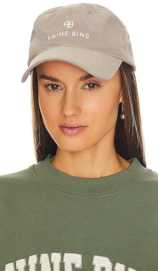 Jeremy Baseball Cap in Grey | Revolve Clothing (Global)