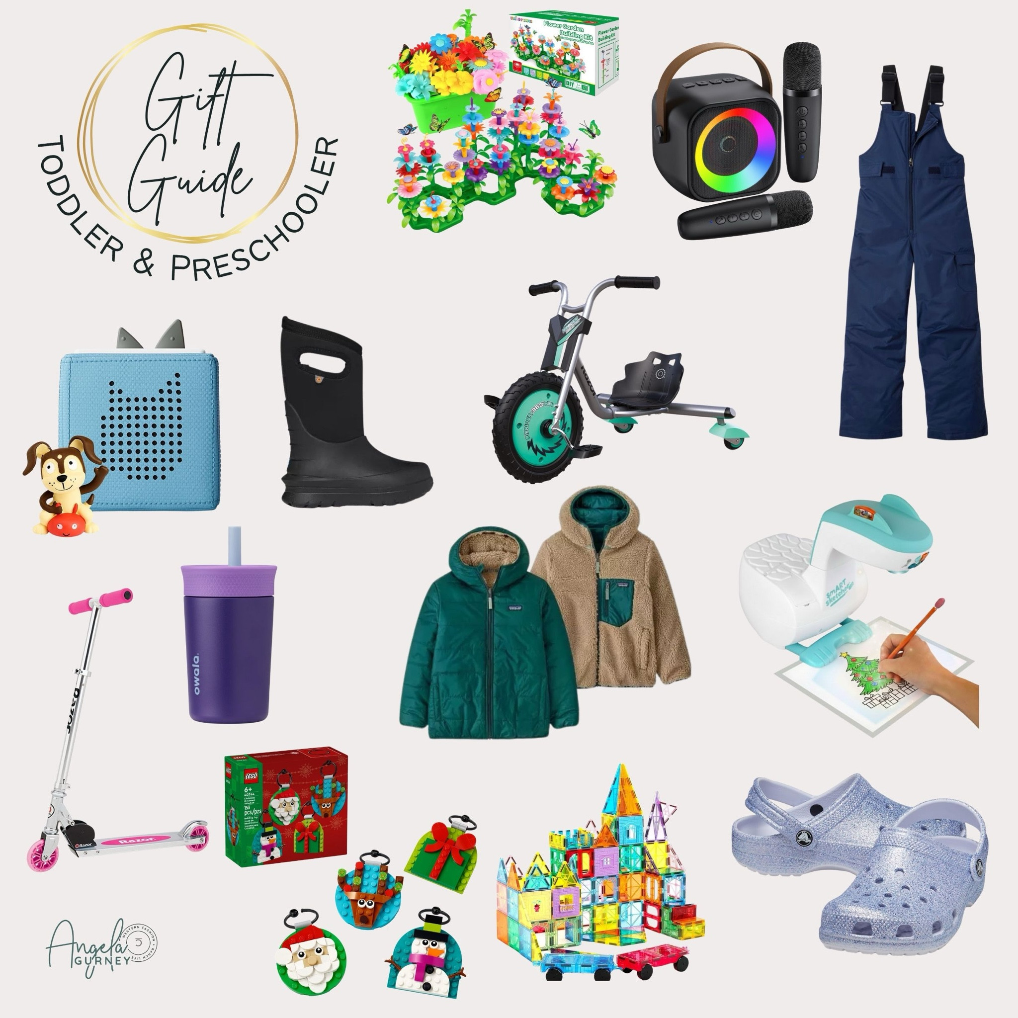 Tried and true toys and warm outerwear for little kids. The snow suit grows with them we still buy these brands in bigger sizes!

#LTKKids #LTKGiftGuide