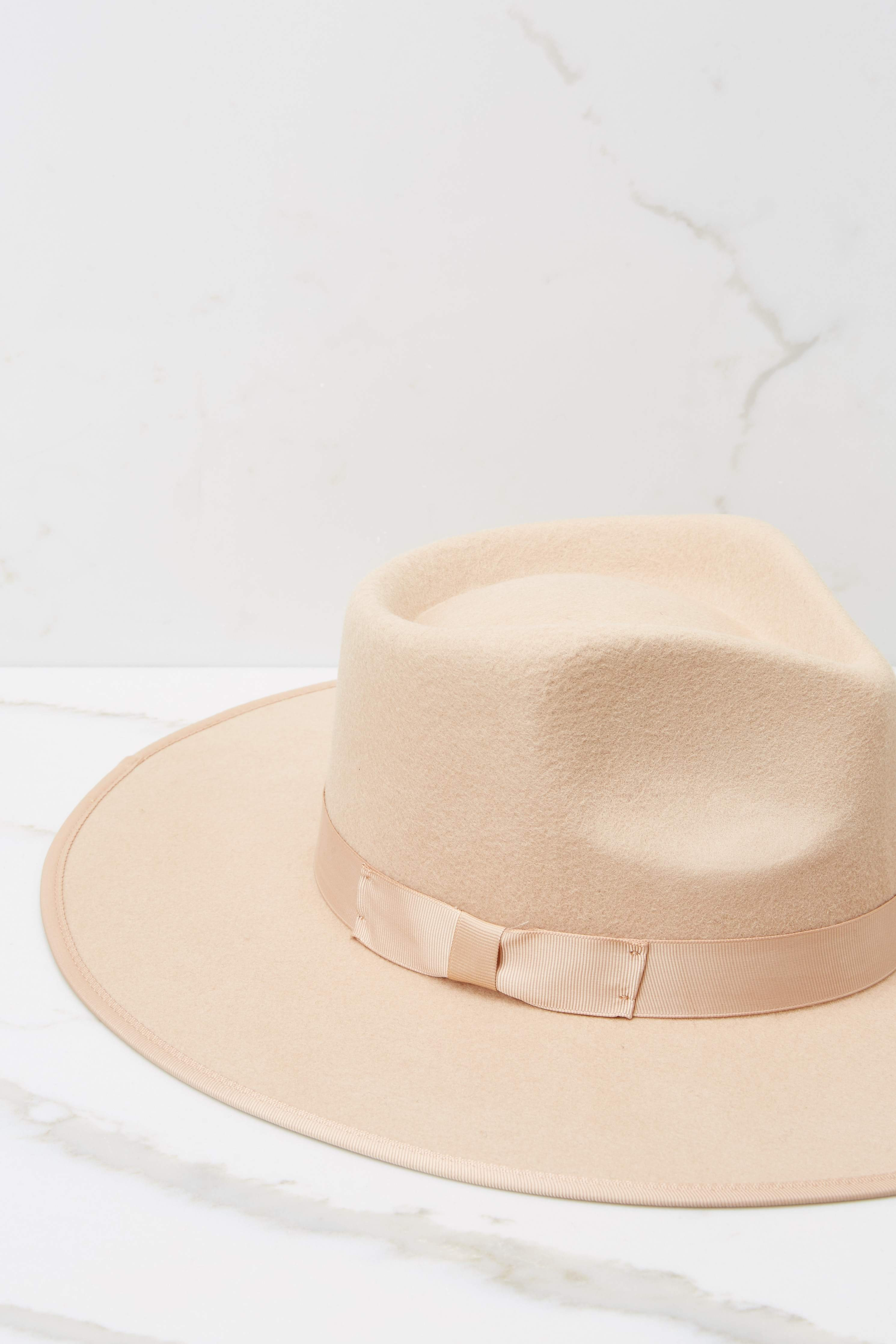 Top It Off Beige Hat | Red Dress 
