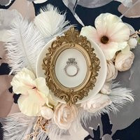 Flat Lay Props, Gold Tray, Antique Flatlay Prop, Wedding Styling Kit, Ring Dish, Details Flatlay Accessories | Etsy (US)