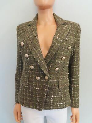 GENERATION LOVE Green/Metalized Tweed Blazer Size S  | eBay | eBay US