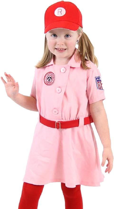 Rockford Peaches AAGPBL Baseball Girls Costume Dress | Amazon (US)