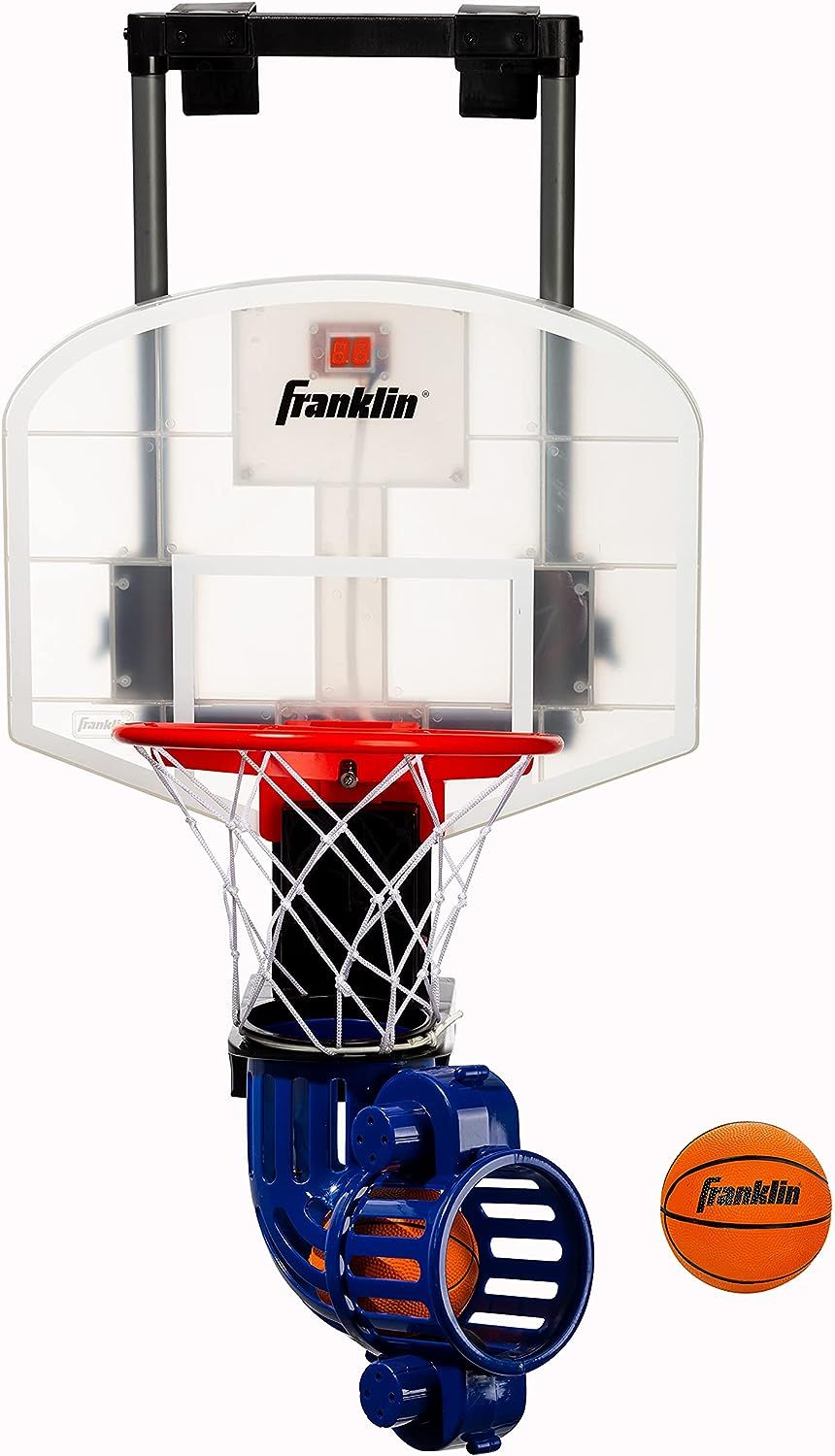 Franklin Sports Mini Basketball Hoop with Rebounder and Ball - Over The Door Basketball Hoop With... | Amazon (US)