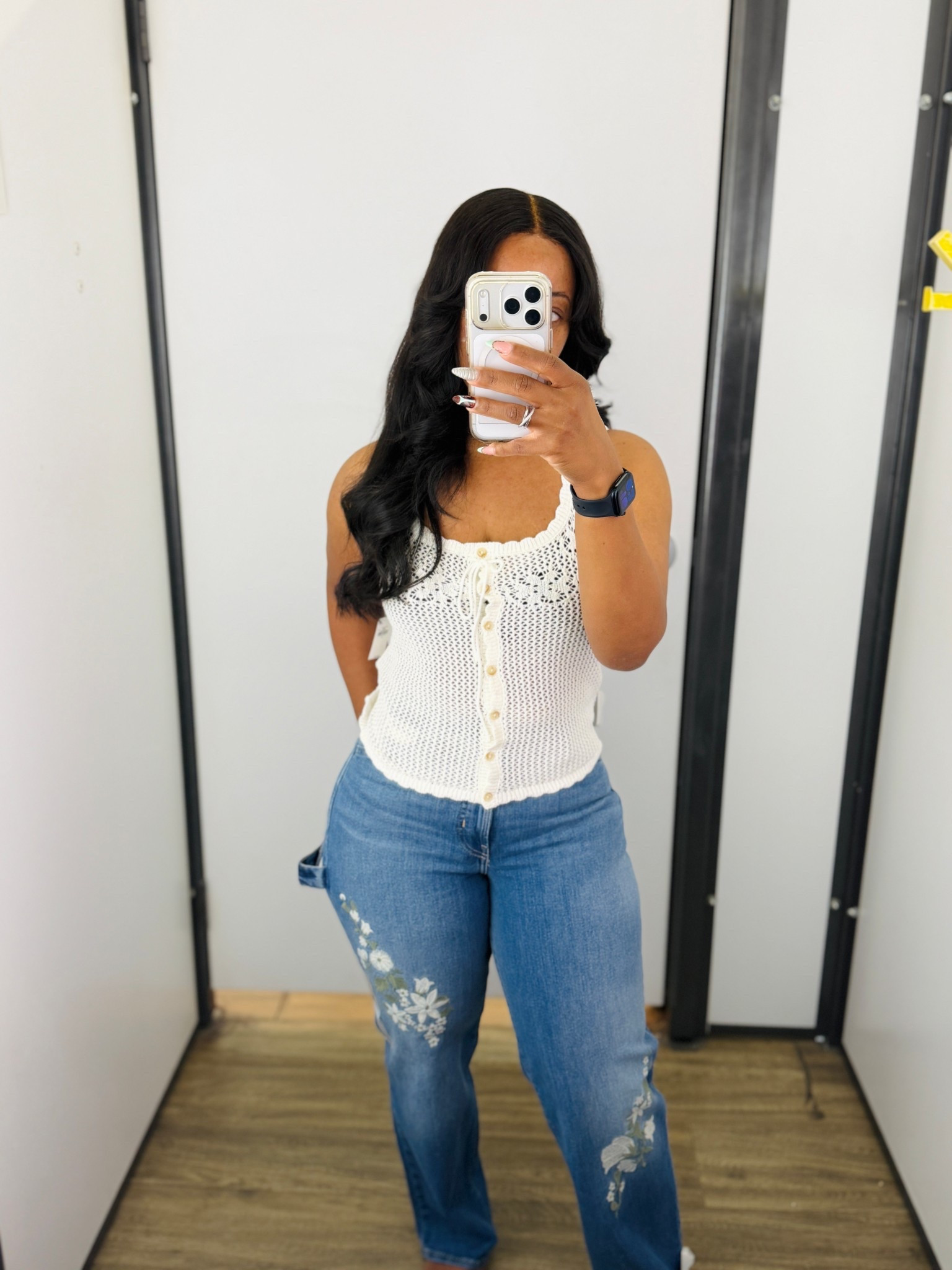 spring outfits 2026

Wearing a size small in the top and a 6 in the jeans.

The top is on the looser boxy side and comes in different color options, light on and super cute. The jeans fit perfectly and have a good amount of stretch. Love the floral detail for spring time  

#LTKSeasonal #LTKPetite #LTKSaleAlert