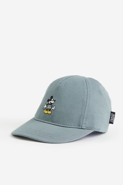 Embroidery-detail Twill Cap | H&M (US + CA)