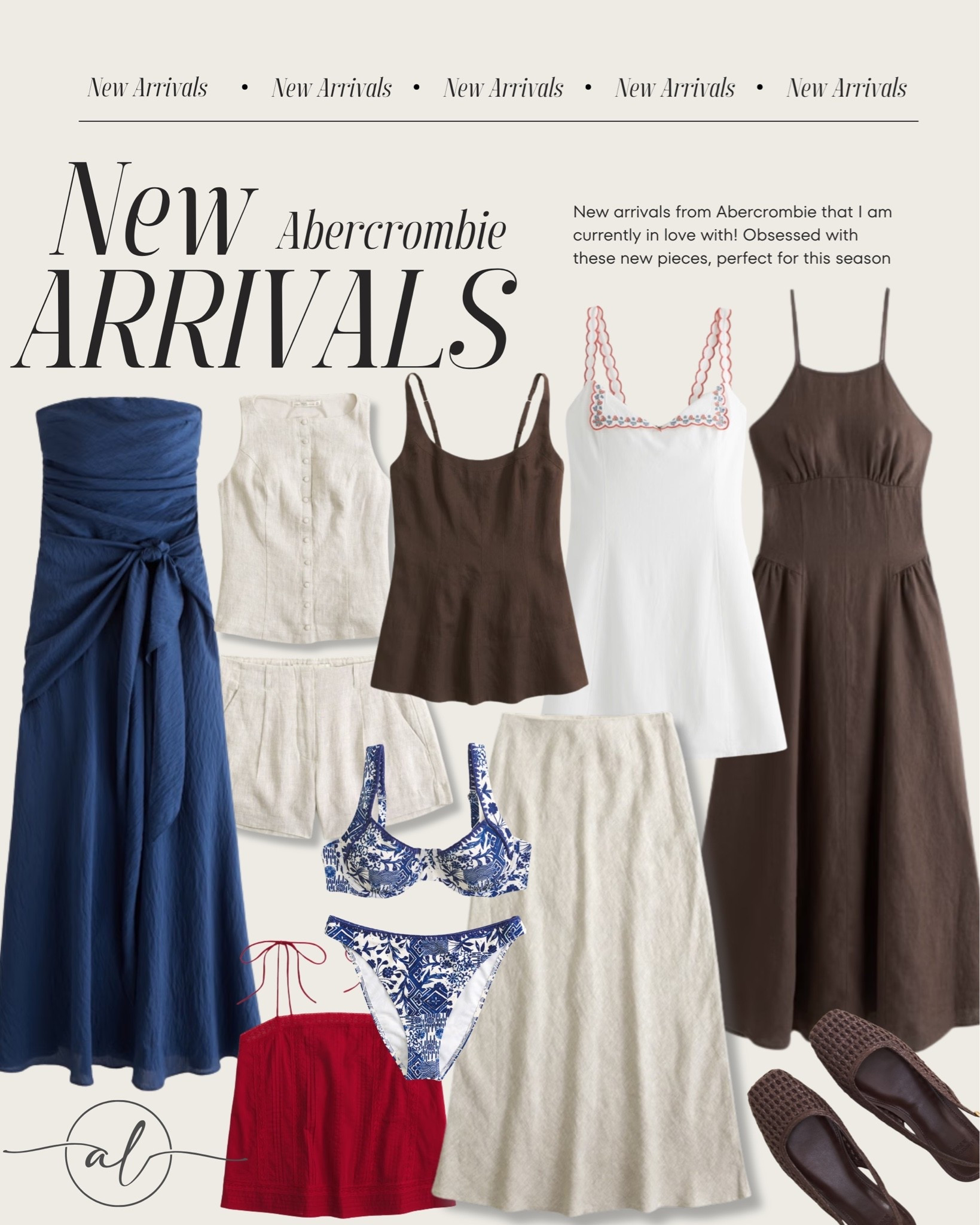 New arrivals from Abercrombie that I am currently in love with! Obsessed with these new pieces, perfect for this season

#LTKU #LTKSeasonal #LTKootd