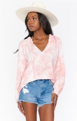 Charlene Tunic ~ Twisted Tie Dye Pink | Show Me Your Mumu