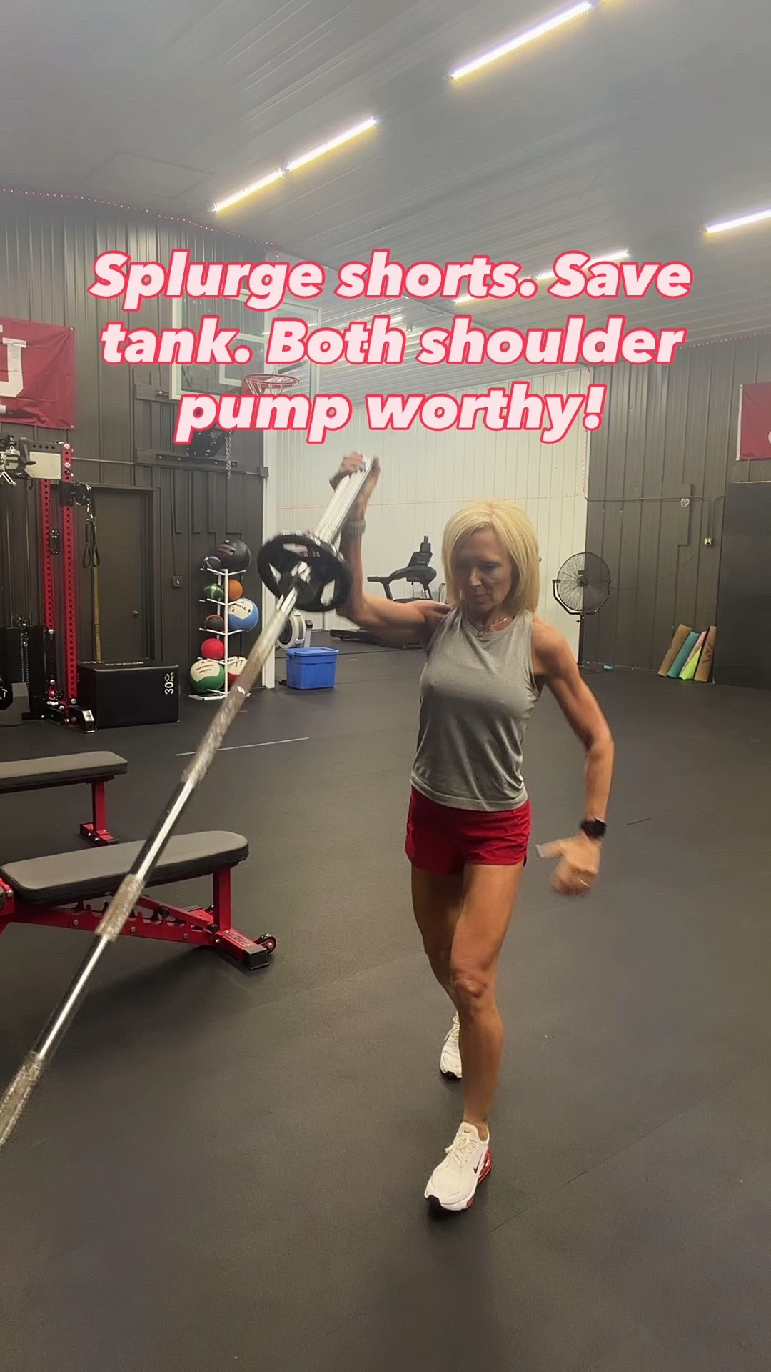 I love mixing splurge pieces with save pieces! These Lululemon shorts and this Amazon tank are the perfect combo for a killer shoulder pump! Proof that you don’t need to spend a fortune to look and feel great in the gym.

#LTKdayinmylife #LTKootd #LTKfitnessgoals