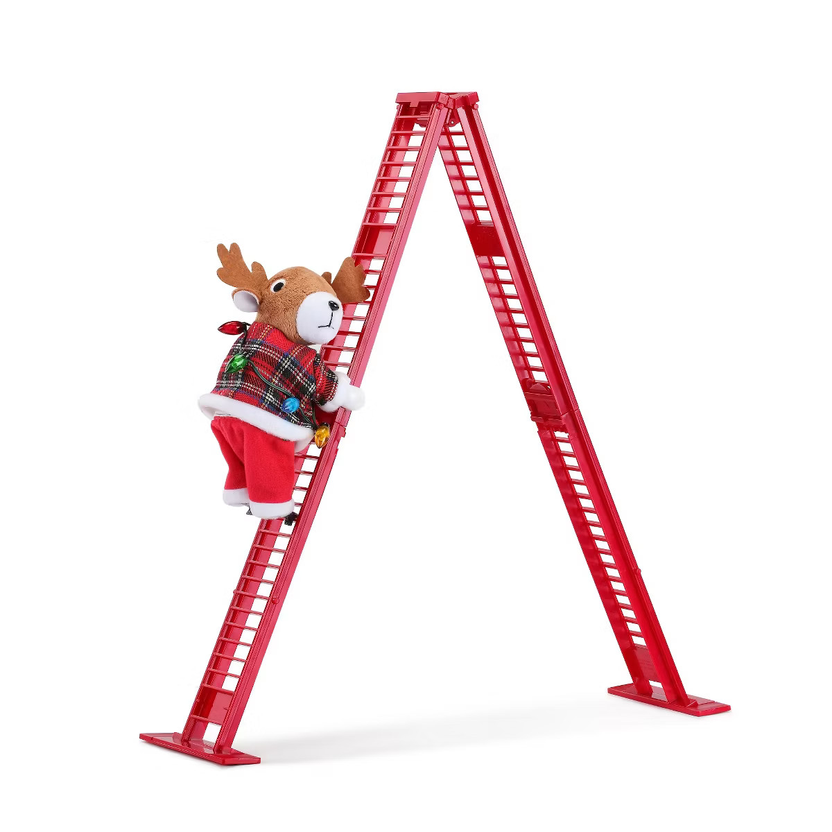 Mr. Christmas Mr. Christmas Mini Super Climbing Reindeer Decoration | Target