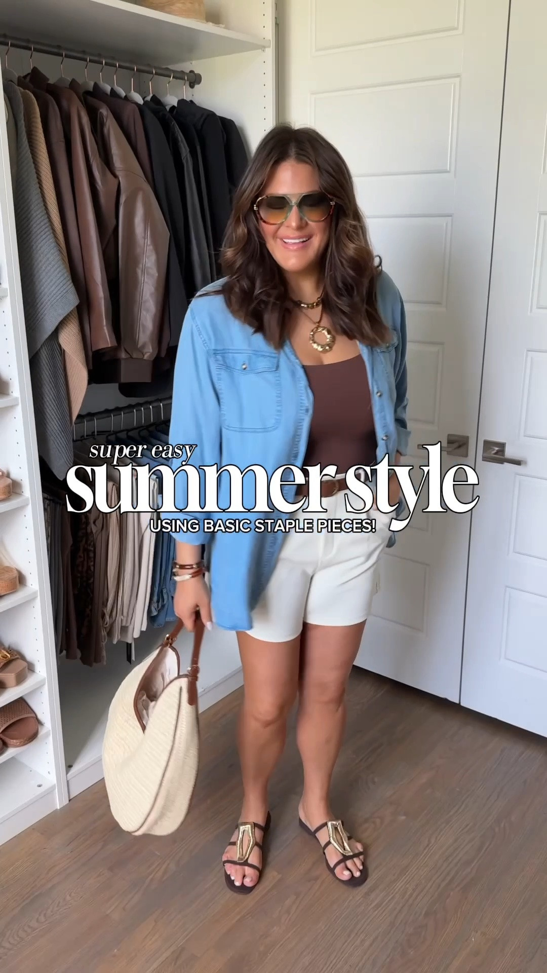 Shirt: XXL
Tank: Large
Shorts: XL

I always say the secret to looking put together isn't having more clothes-it's having the right basics in your closet! 

These Amazon staples are the pieces I reach for over and over because they mix, match, and create endless outfit combinations. From these elevated summer shorts to the perfect smoothing tank top, lightweight button-down, and accessories, these are the wardrobe essentials that make getting dressed quick and easy.

#AmazonFashion #SummerOutfits #MidsizeStyle #CapsuleWardrobe #AffordableFashion

#LTKgrwm #LTKootd #LTKMidsize