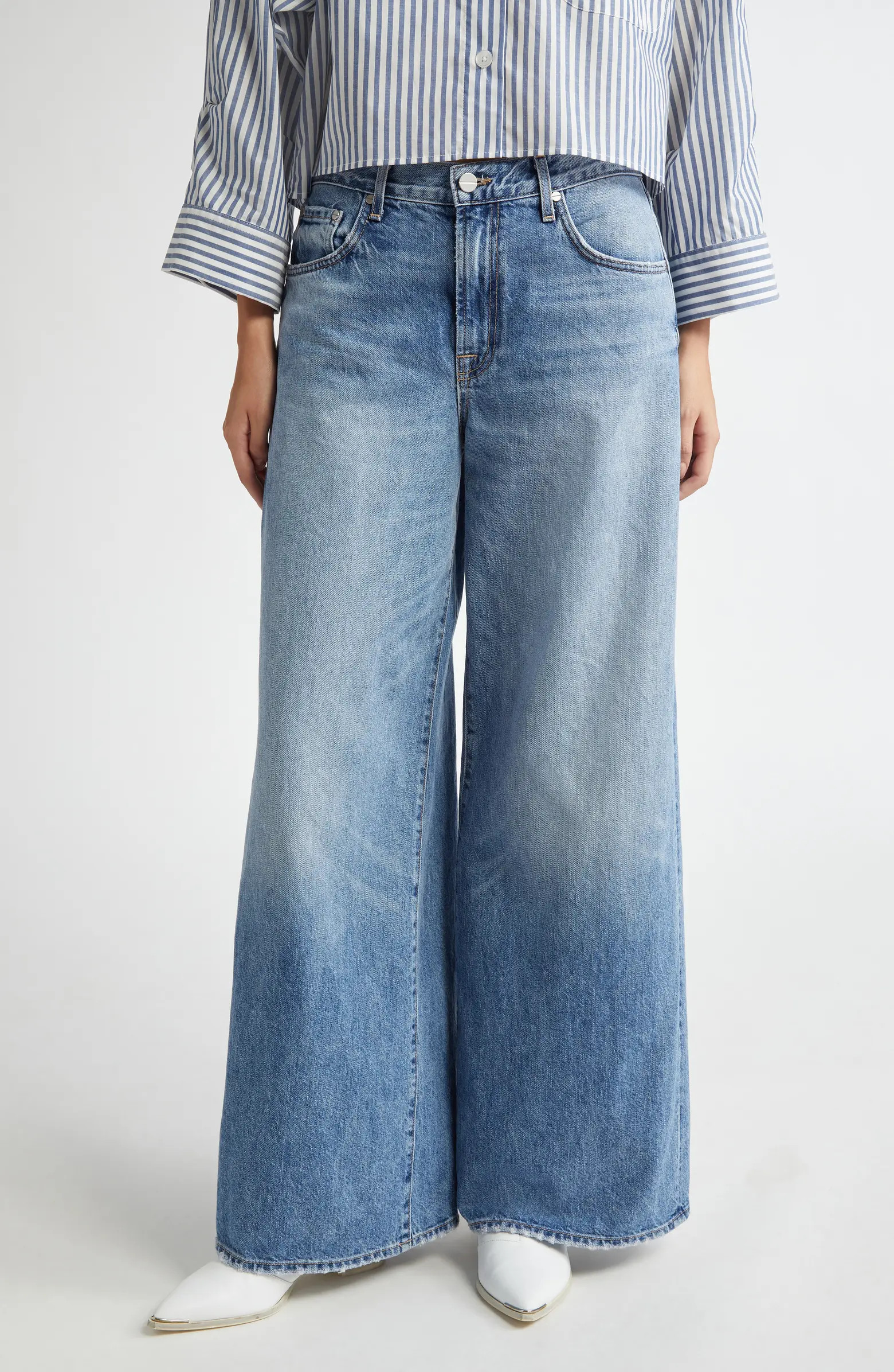 TWP Tiny Dancer Wide Leg Jeans | Nordstrom | Nordstrom
