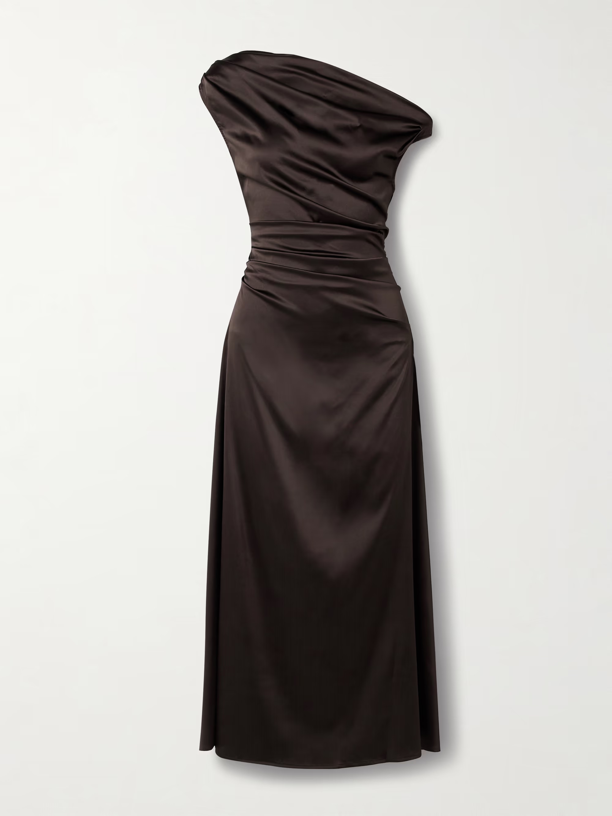 Phare draped silk-blend midi dress | NET-A-PORTER (UK & EU)