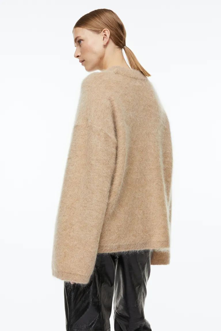 Oversized Mohair-blend Sweater | H&M (US)