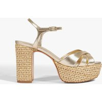 Keefa Raffia Platform Sandal | Schutz (US)