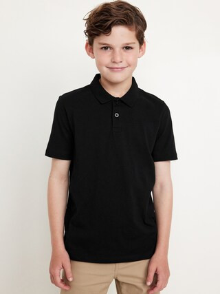 School Uniform Jersey Polo Shirt for Boys | Old Navy (US)