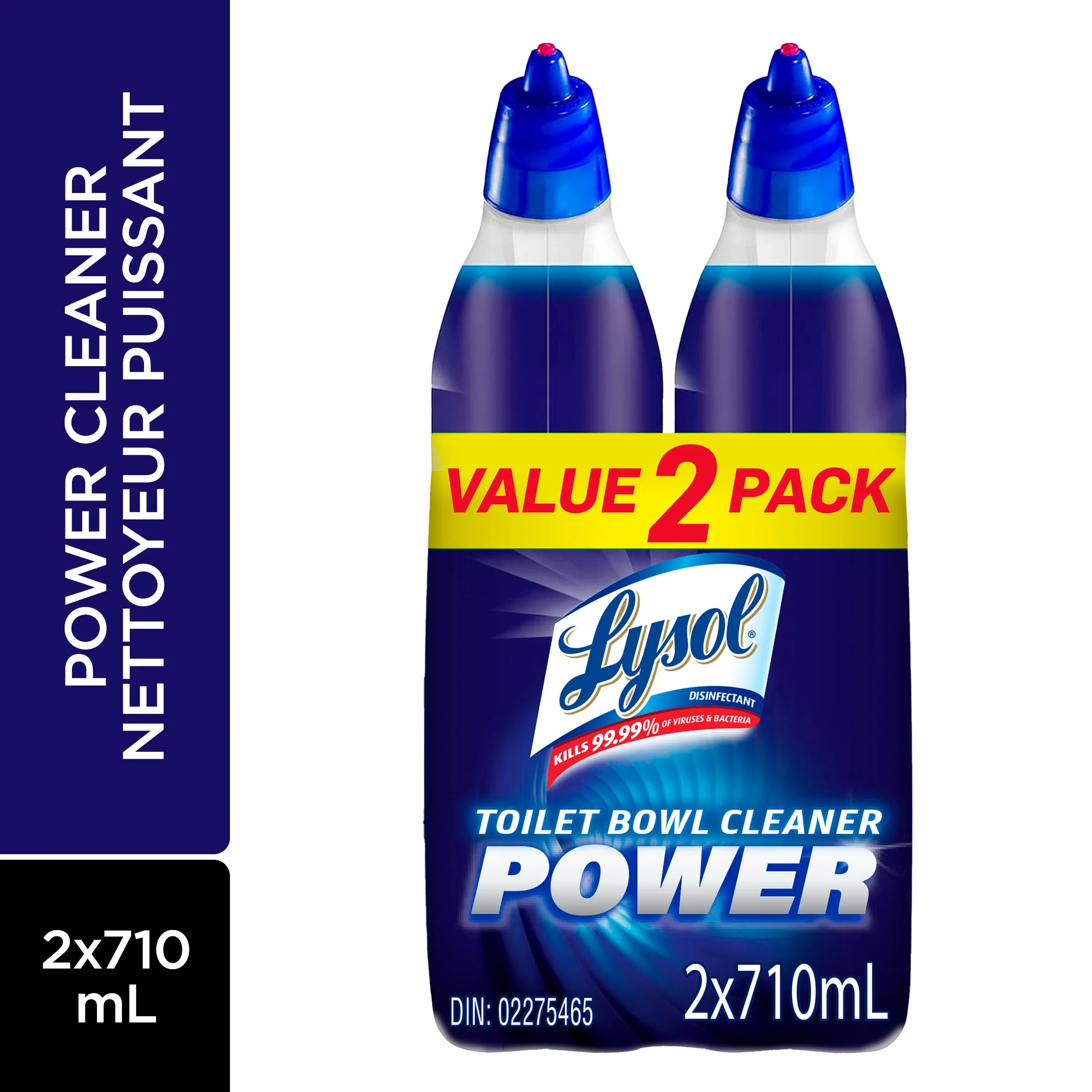 Lysol Bathroom cleaning- Toilet Bowl Cleaner,  Power, 2x710ML | Walmart (CA)