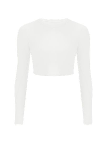 Hold Tight Cropped Long-Sleeve Shirt | Women's Long Sleeve Shirts | lululemon | Lululemon (US)