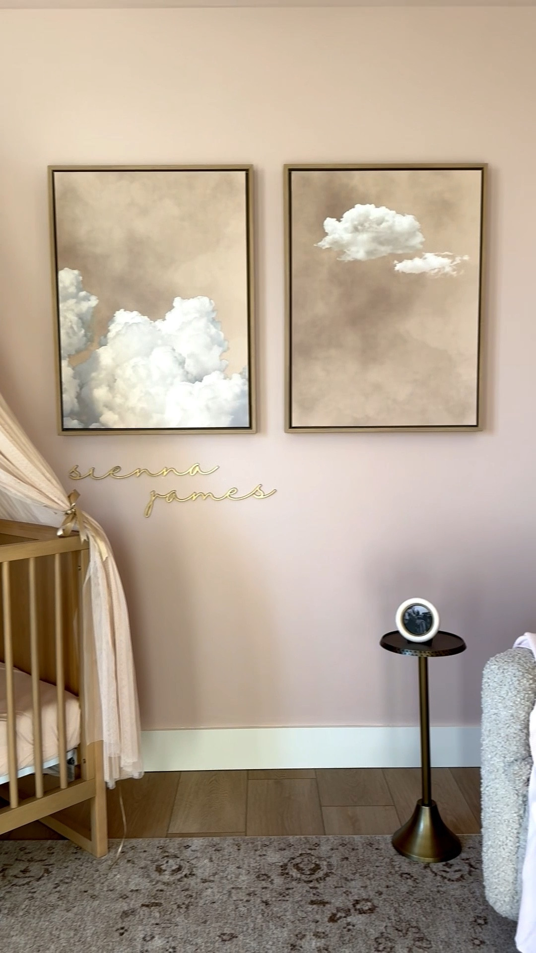 Recent nursery views ☁️🤍 

Our convertible crib, new soft, easy to clean rug, and this beautiful little brass side table are all from @Wayfair ✨

Wayfair is my go-to for designing our kids’ spaces with pretty, quality pieces that can grow with them.

#Wayfair #WayfairPartner #ad

#LTKHome #LTKBaby #LTKKids