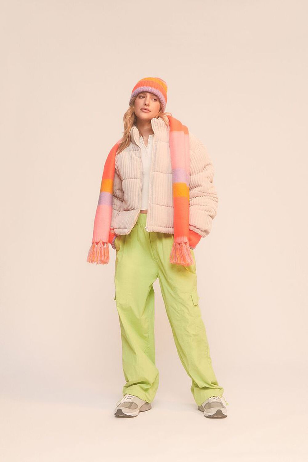 Corduroy Puffer Jacket | Forever 21 (US)
