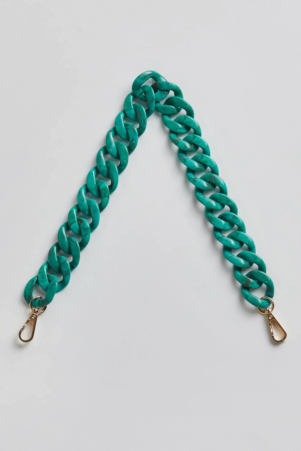 Resin Turquoise Chain Strap | Social Threads