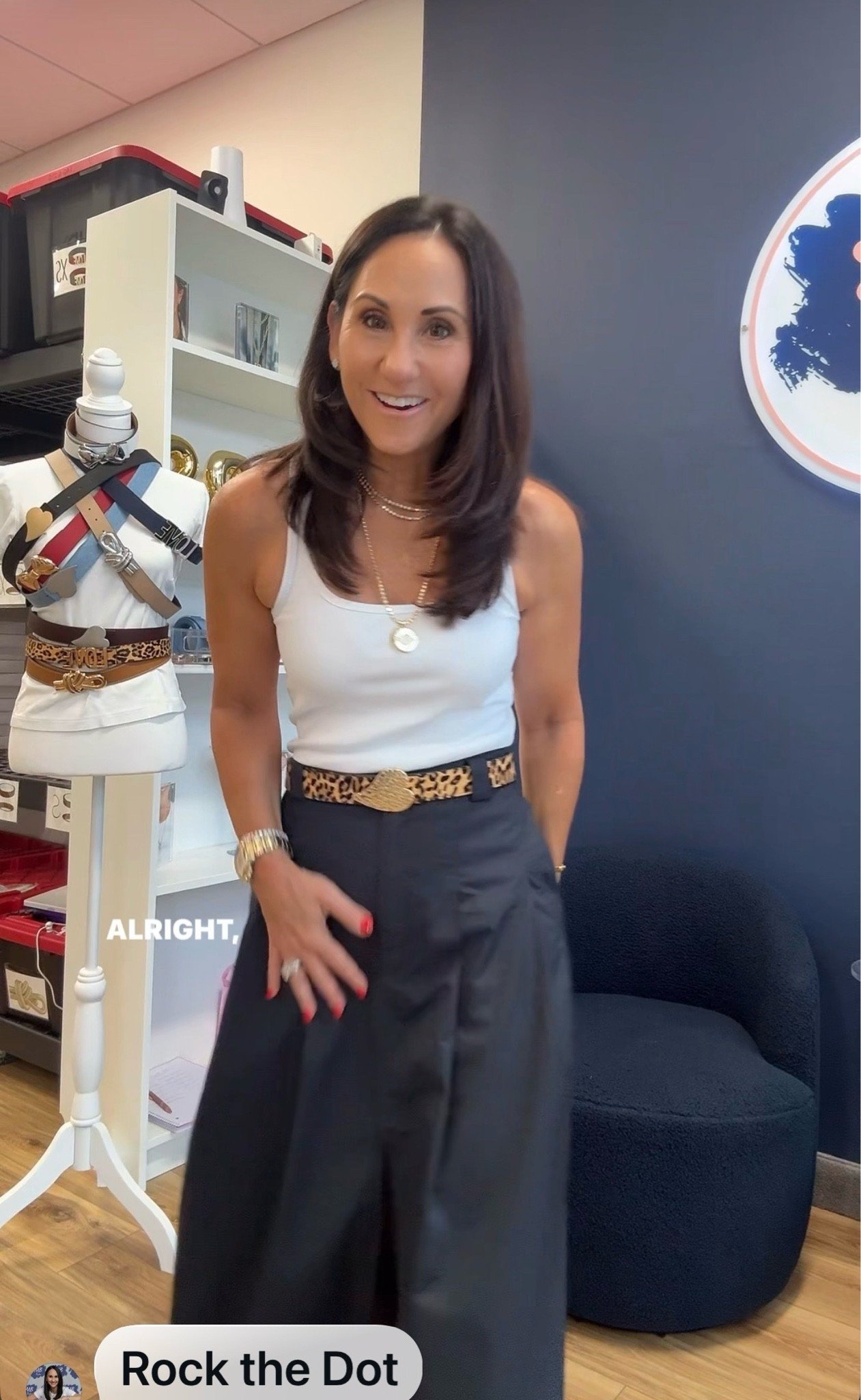 A great skirt & amazing tank