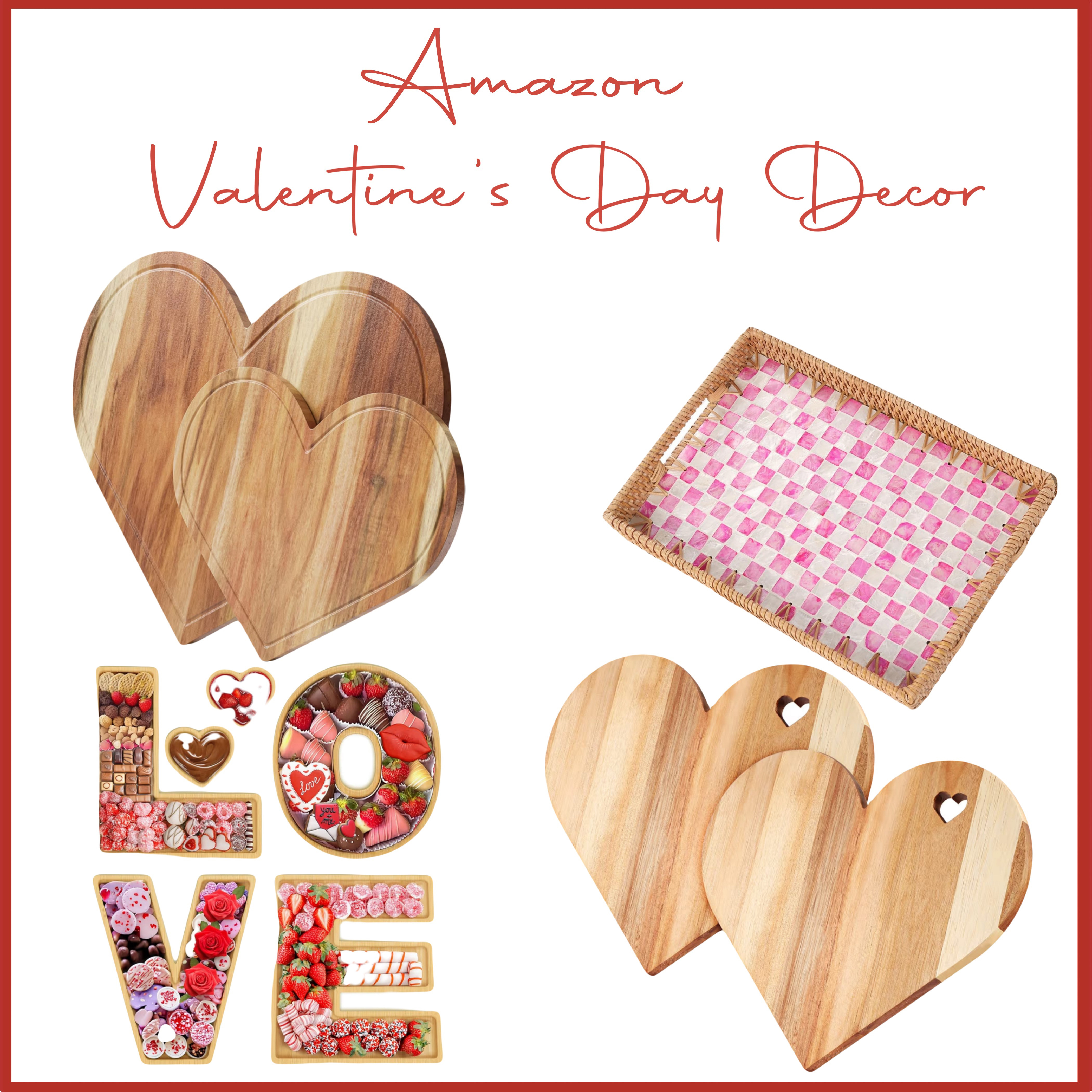 Amazon's Valentine's Day Decor 🩷🩷🩷 

#amazon #amazonhome #valentinesday #valentinesdayhome 
#lauraporterdesigns 

 

#LTKfoodie #LTKValentine #LTKHome