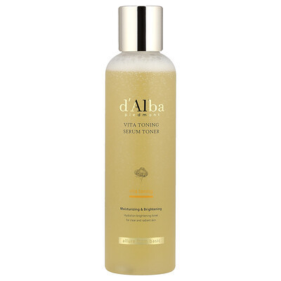 d'Alba, Vita Toning Serum Toner , 6.08 fl oz (180 ml) | iHerb