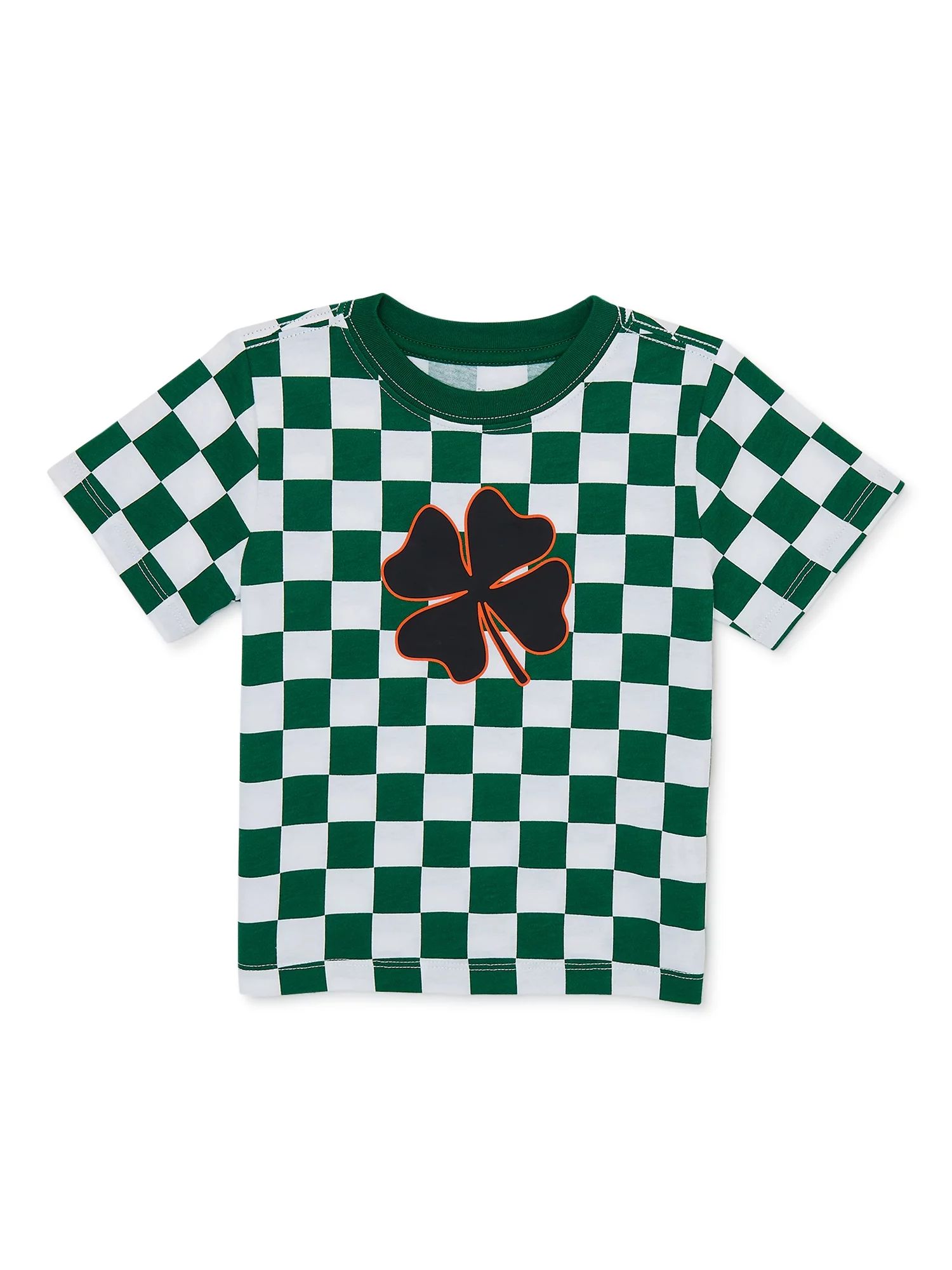 St Patrick's Day Baby and Toddler Boys Short Sleeve Graphic Tee, Sizes 12 Months-5T | Walmart (US)