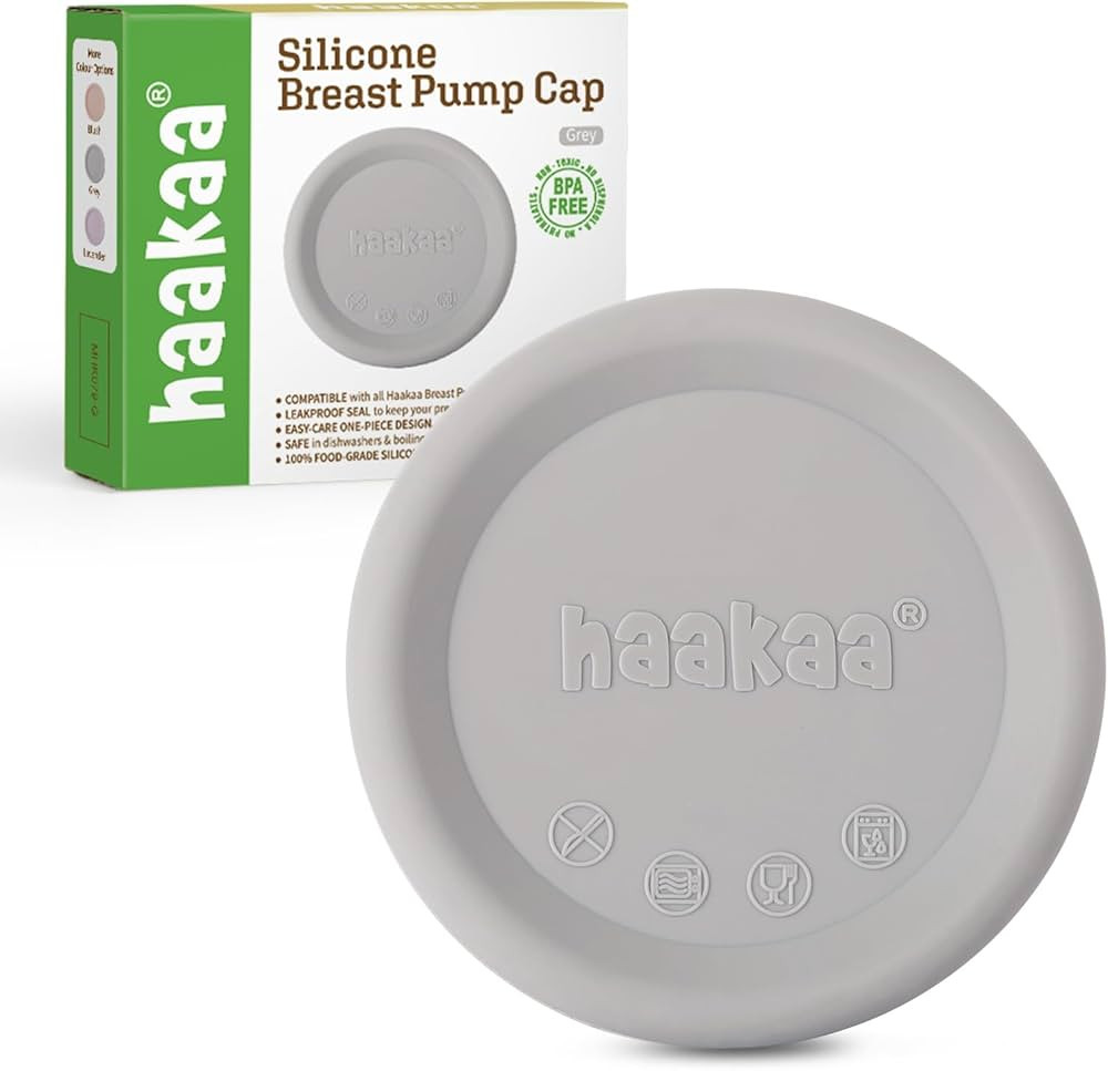 haakaa Bouchon de tire-lait manuel (gris) – Fabriqué en silicone de qualité supérieure, conv... | Amazon (CA)